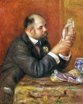 Pierre Auguste Renoir Painting - retrato de ambroise vollard pierre auguste renoir